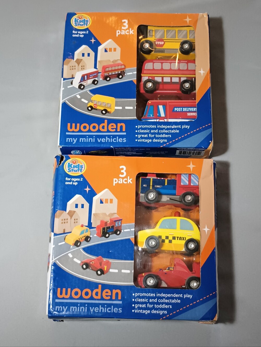 Kids Stuff Wooden My Mini Vehicles (2)